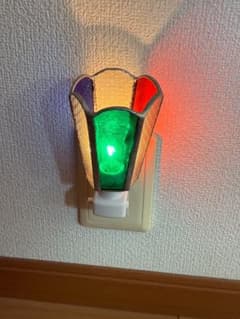 ステンドグラス　コンセントライトのサムネイル