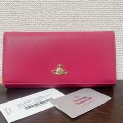 VivienneWestwood 二つ折り 長財布 ピンク 手帳型 - メルカリ