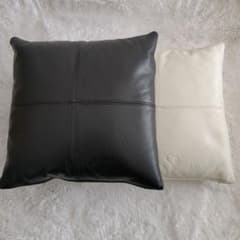 Cassina IXC カッシーナ レザークッション セット 白 黒 - メルカリ
