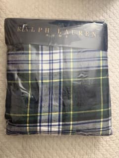 値下げ【未開封】Ralph Lauren 敷き布団用カバー チェック(ダブル) Ralph Lauren home 掛布団カバー チェック190x210cm - メルカリ