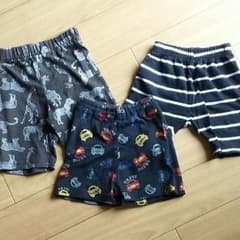 男の子パンツ3枚セット 80 90のサムネイル