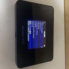 docomo 5G Wi-Fi STATION SH-52B モバイルルーター2 - メルカリ