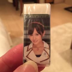 元AKB48  前田敦子　消しゴムのサムネイル