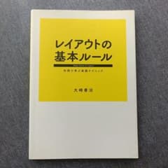 レイアウトの基本ルール 作例で学ぶ実践テクニックのサムネイル