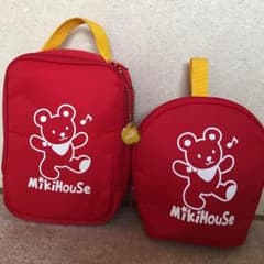 ｙumi8150様専用 ミキハウス おむつポーチ&マグポーチのサムネイル