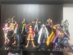 四皇 ワンピースフィギュア ルフィ シャンクス バギー ティーチ 合計10