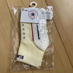 新品 CONVERSE ベビーソックス 9-14cm アイボリーのサムネイル