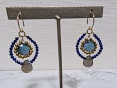 agate ☆アガット☆K10フックピアス☆ラピスラズリ agate ☆アガット☆K10フックピアス☆ラピスラズリ - メルカリ