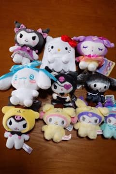 サンリオキャラクターズ マスコット ぬいぐるみまとめ売り10個