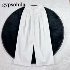 ジプソフィア gypsohila スタイリッシュチノパンツ　タグ付き新品未使用 完売品✨Gypsohila ジプソフィア Stylish Chino Pants - メルカリ