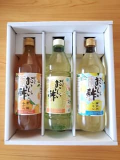 ピュア　おいしい酢　３本セット　日本自然発酵のサムネイル