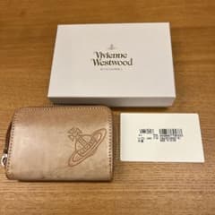 Vivienne Westwoodワックス ラウンドジップ 小銭入れのサムネイル