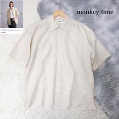 定価15000円 monkey time ペイズリー柄 ジャガード 半袖シャツ - メルカリ