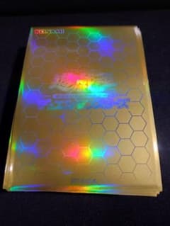 遊戯王OCG デュエルモンスターズ ハノイゴールドスリーブ 55枚 - メルカリ