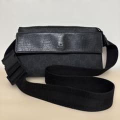 【アレカヤシ】GUCCI ブラック ボディバッグ GGスプリーム アレカヤシ様専用】GUCCI ブラック ボディバッグ GGスプリーム - メルカリ