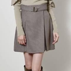 snidel チェックミニベルティッドスカートのサムネイル