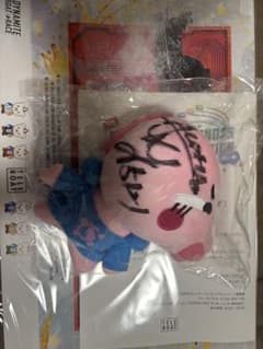 ぬいぐるみ TELEBOAT ボートレース蒲郡ポイント 定松勇樹　直筆サイン入り ぬいぐるみ TELEBOAT ボートレース蒲郡ポイント 定松勇樹 直筆サイン