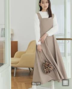 本日限定お値下げ♡フレアジャンパースカートのサムネイル