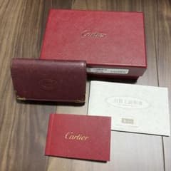Cartier カルティエ キーケース ボルドー 6連 - メルカリ