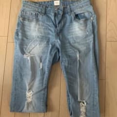 wego メンズ ダメージジーンズのサムネイル