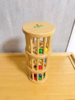 nic ニック社 ドラム玉落とし 木製 知育玩具 - メルカリ