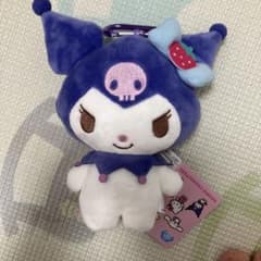 サンリオキャラクターズ いちごがま口ポーチ クロミちゃん