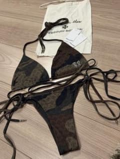 CHROME HEARTS迷彩セパレート水着xs - メルカリ