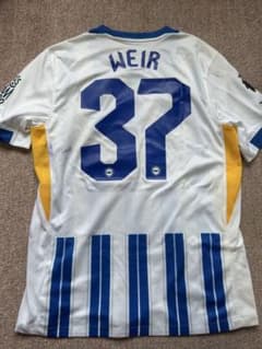 24/25 ブライトン　東京ヴェルディ戦実使用ユニフォーム　NO.37 WEIR 24/25 ブライトン 東京ヴェルディ戦実使用ユニフォーム NO.37