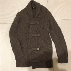 BISKO様専用ズッカ ZUCCA ニットカーディガン カーキのサムネイル