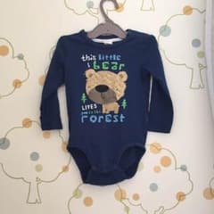 ３枚セット価格 H&M gap 長袖ロンパース 80のサムネイル