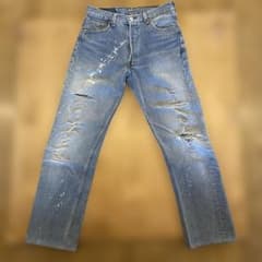 Levi's 501 90s USA製 ペイント ダメージ W31 Levi's 501 90s USA製 ペイント ダメージ W31 - メルカリ