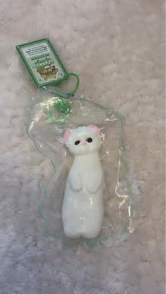 JOYFUL SQUEEZE マスコット 白猫のサムネイル