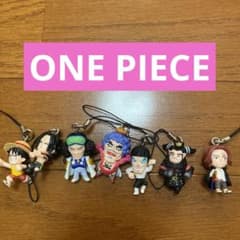 ONE PIECE ミニフィギュア ストラップ 7種セットのサムネイル