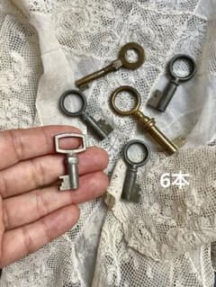 ◇フランスアンティーク｜まとめ売りミニキー鍵小さい金属輪っか