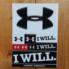 UNDER ARMOUR アンダーアーマー ステッカーのサムネイル