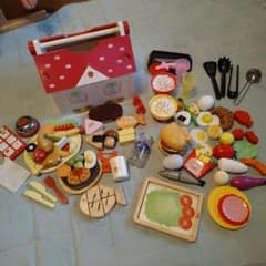 マザーガーデン ファミリーレストラン 野いちご 木製 +おままごと