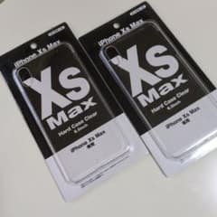 【新品】iPhone Xs Max ハードケース クリア2個のサムネイル