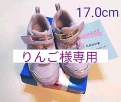【りんご様専用】１７センチ  スニーカー  女の子用のサムネイル