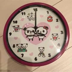 パンダの掛時計のサムネイル