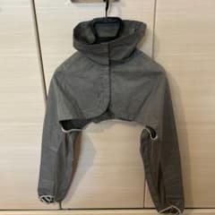 美品】サンバリア100 ショートジャケット フロストグレー UVカット