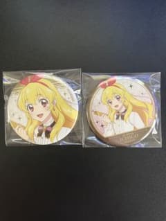 アイカツ TSUTAYA アンティーク 缶バッジ 星宮いちごのサムネイル