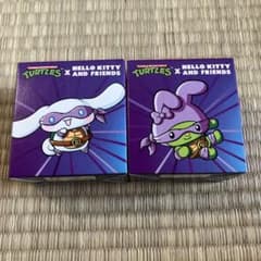 海外) マクドナルド ハッピーセット タートルズ×サンリオ 2種セット