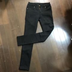 デニム スキニーパンツ（裏起毛）のサムネイル