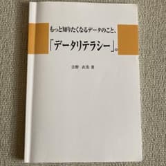 もっと知りたくなるデータのこと、「データリテラシー」。吉野　衣美著のサムネイル