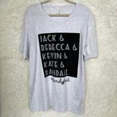 BELLA CANVAS ロゴプリントTシャツ XL ライトグレー 古着のサムネイル