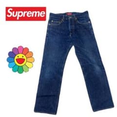 【希少】‼️早い者勝ち‼️supreme デニムパンツ　supreme 32のサムネイル