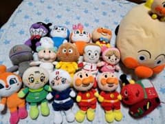 値下げ アンパンマン ぬいぐるみ 16体セットのサムネイル