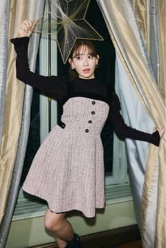 herlipto Margaux Tweed Mini Dress petale - メルカリ