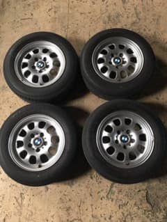 BMW E46 純正アルミ　タイヤホイール 4本セットのサムネイル