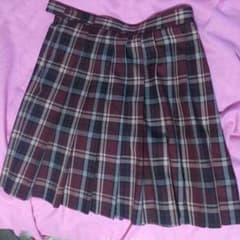 《処分》制服 スカート 赤チェック コスプレのサムネイル